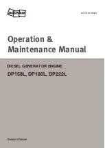 Предварительный просмотр 1 страницы Doosan DP158L Series Operation & Maintenance Manual