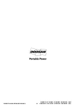 Preview for 42 page of Doosan G100XW/XF Operation & Maintenance Manual