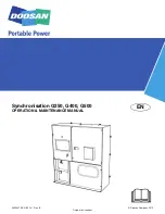 Doosan G250 Operation & Maintenance Manual предпросмотр