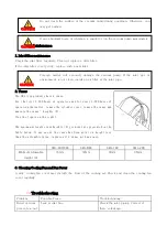 Предварительный просмотр 9 страницы DOOVAC SML-030 User Manual