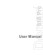 Preview for 1 page of DOPOD 818 PRO User Manual