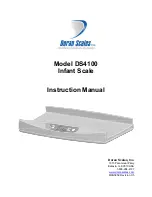 Предварительный просмотр 1 страницы Doran Scales DS4100 Instruction Manual