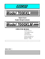 Preview for 1 page of Doran 7000XL Operator'S Manual