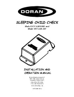 Doran SCC-AM-00 Installation And Operation Manual preview