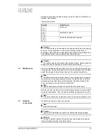 Предварительный просмотр 13 страницы DORCHESTER DR-FC 120 Installation, Comissioning And Maintenance Instructions