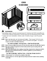 Preview for 10 page of Dorel Asia 0-65857-16508-1 Manual