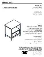 Preview for 29 page of Dorel Asia 0-65857-17165-5 Assembly Instructions Manual