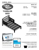 Preview for 1 page of Dorel Asia 0-65857-17411-3 Instruction Booklet