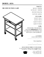 Dorel Asia 0-65857-17418-2 User Manual preview