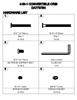 Preview for 4 page of Dorel Asia 0-65857-17451-9 Instruction Booklet