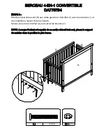 Предварительный просмотр 34 страницы Dorel Asia 0-65857-17451-9 Instruction Booklet