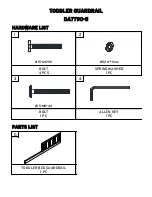 Preview for 4 page of Dorel Asia 0-65857-17460-1 Instruction Booklet