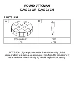 Preview for 3 page of Dorel Asia 0-65857-17704-6 Instruction Booklet