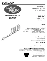 Preview for 15 page of Dorel Asia 0-65857-17744-2 Instruction Booklet