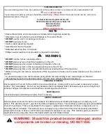 Preview for 2 page of Dorel Asia 0-65857-17772-5 Instruction Booklet