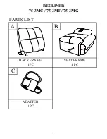 Предварительный просмотр 3 страницы Dorel Asia 75-3MC Instruction Booklet