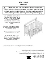 Preview for 23 page of Dorel Asia Baby Relax 0-65857-16657-6 Assembly Instructions Manual