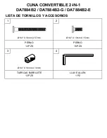 Preview for 16 page of Dorel Asia baby relax 2-IN-1 CONVERTIBLE CRIB Instruction Booklet