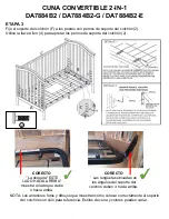 Preview for 20 page of Dorel Asia baby relax 2-IN-1 CONVERTIBLE CRIB Instruction Booklet