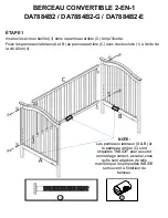 Предварительный просмотр 30 страницы Dorel Asia baby relax 2-IN-1 CONVERTIBLE CRIB Instruction Booklet