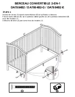 Предварительный просмотр 31 страницы Dorel Asia baby relax 2-IN-1 CONVERTIBLE CRIB Instruction Booklet