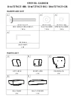 Preview for 3 page of Dorel Asia Baby Relax DA6727SGT-BG Instruction Booklet