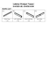 Preview for 4 page of Dorel Asia baby ReLaX Lakeley Changer Topper DA7253-2E Manual