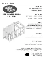 Dorel Asia DA6788E Instruction Booklet preview