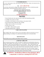 Preview for 2 page of Dorel Asia DA7099 Instruction Booklet