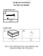 Preview for 3 page of Dorel Asia DA7099 Instruction Booklet