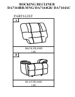 Preview for 3 page of Dorel Asia DA7144BR-MNG Instruction Booklet