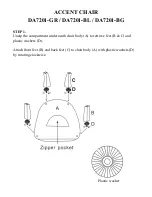 Preview for 4 page of Dorel Asia DA7201-GR Instruction Booklet