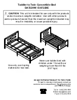 Preview for 23 page of Dorel Asia DA7229E Instruction Booklet