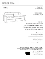 Dorel Asia DA94490-SF Instruction Booklet preview