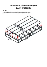 Preview for 8 page of Dorel Asia Trundle DA1010TB10MOV Installation Manual