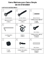 Preview for 14 page of Dorel Asia Trundle DA1010TB10MOV Installation Manual