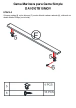 Предварительный просмотр 17 страницы Dorel Asia Trundle DA1010TB10MOV Installation Manual