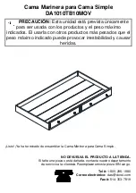 Preview for 20 page of Dorel Asia Trundle DA1010TB10MOV Installation Manual