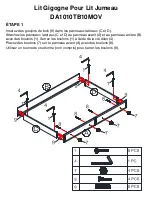 Предварительный просмотр 27 страницы Dorel Asia Trundle DA1010TB10MOV Installation Manual