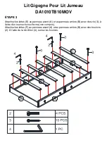 Предварительный просмотр 29 страницы Dorel Asia Trundle DA1010TB10MOV Installation Manual