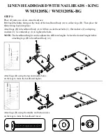 Preview for 5 page of Dorel Asia WM31205K-BG Instruction Booklet