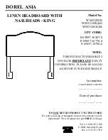 Dorel Asia WM31205K Manual предпросмотр