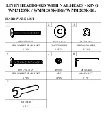 Предварительный просмотр 3 страницы Dorel Asia WM31205K Manual