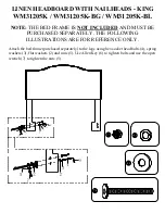 Предварительный просмотр 6 страницы Dorel Asia WM31205K Manual