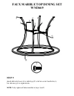 Preview for 8 page of Dorel Asia WM3669 Instruction Booklet