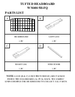 Preview for 4 page of Dorel Asia WM4015H-FQ Instruction Booklet