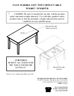 Preview for 6 page of Dorel Asia WM4057 Instruction Booklet