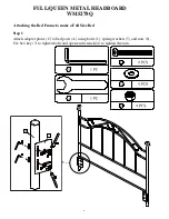 Preview for 8 page of Dorel Asia WM5278Q Assembly Instruction Manual