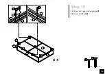 Предварительный просмотр 16 страницы Dorel Home Products 4546439 Assembly Instructions Manual