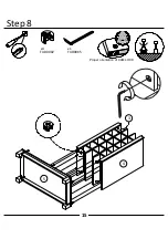 Preview for 15 page of Dorel Home Products 5277296PCOMUK Assembly Instructions Manual